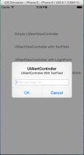 UIAlertController IOS 8 Using Swift - Source Freeze