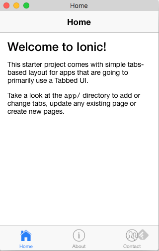 ionic 2 tab template
